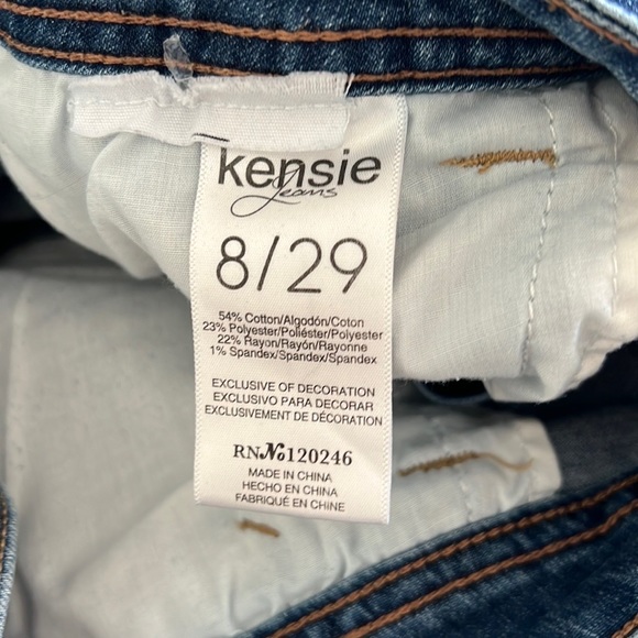KENSIE Distressed Jeans - Picture 3 of 7